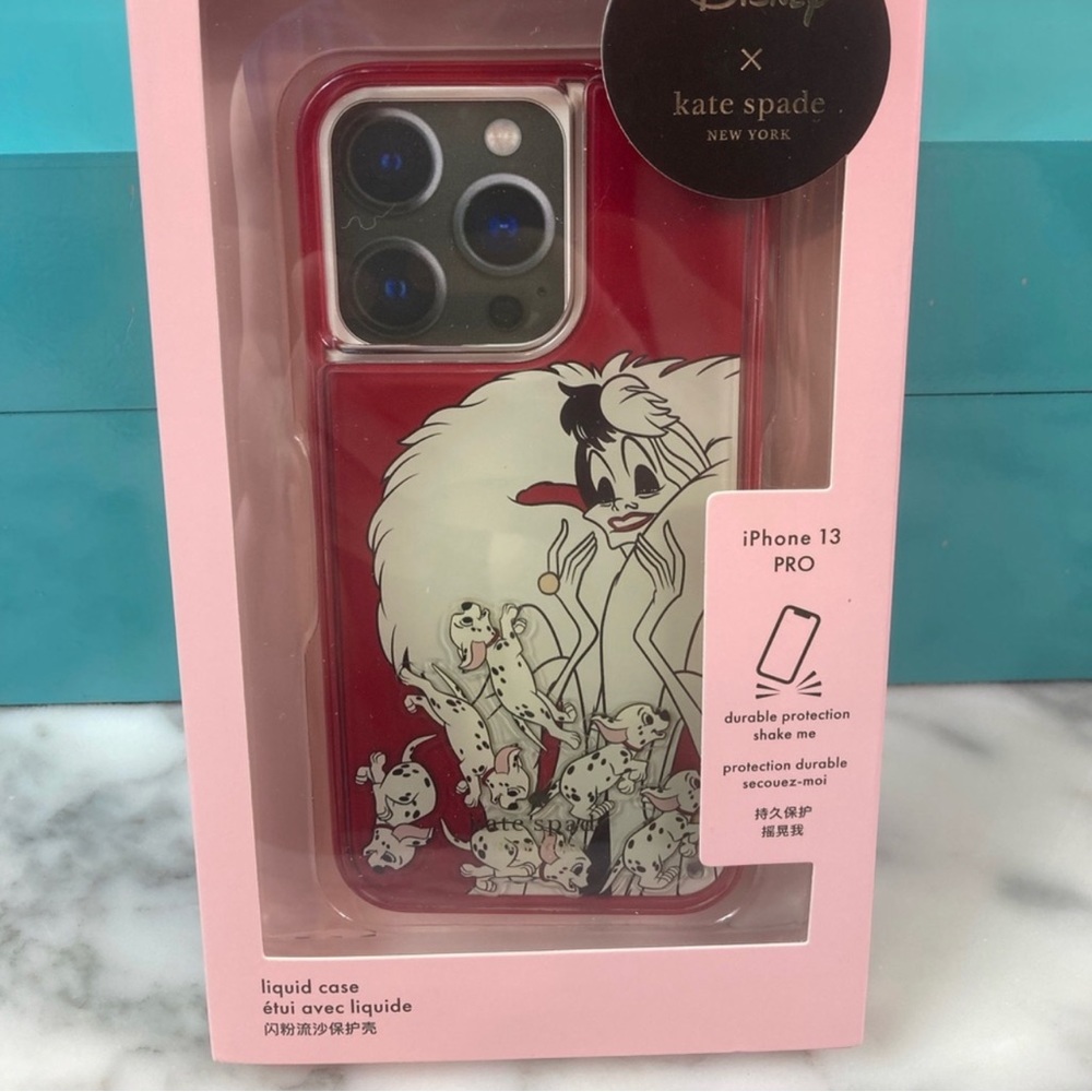 NWT Kate Spade x Disney 101 Dalmatians iPhone 12/13 Pro Case